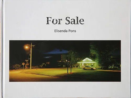 Cubierta del fotolibro For Sale de Elisenda Pons. 