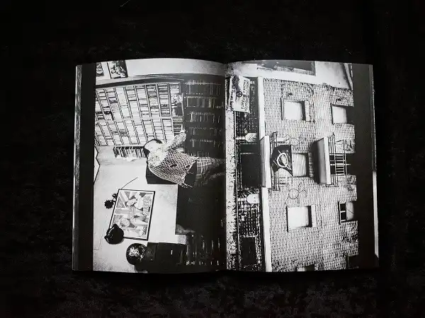 Interior del fotolibro "Ansia. La cruda expresión de la venganza" del fotógrafo David Arribas.