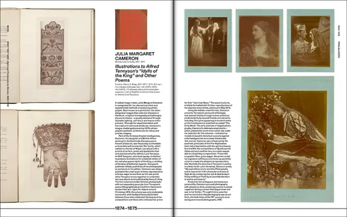 Interior del libro de fotografía What they saw: Historical Photobooks by women 1843-1999