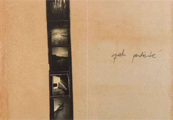 Interior del fotolibro "Al borde de todo mapa" de Juanan Requena