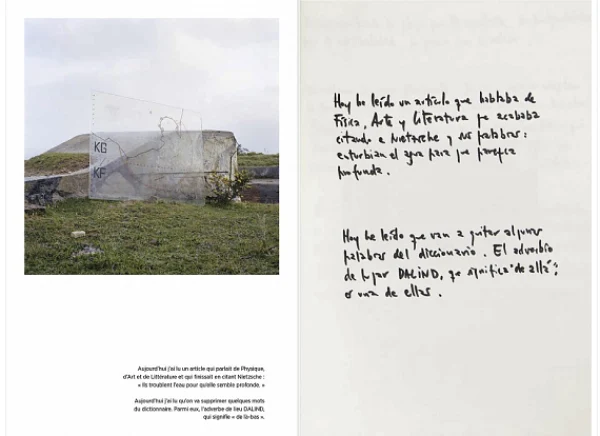 Interior del fotolibro Dalind de Juan Valbuena