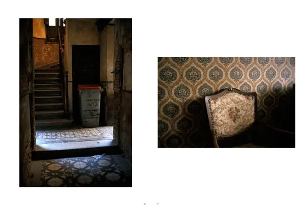 Interior del fotolibro Nóstos de José Manuel Navia