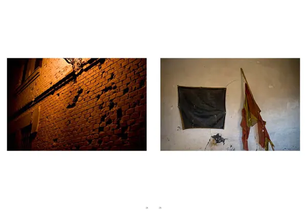 Interior del fotolibro Nóstos de José Manuel Navia