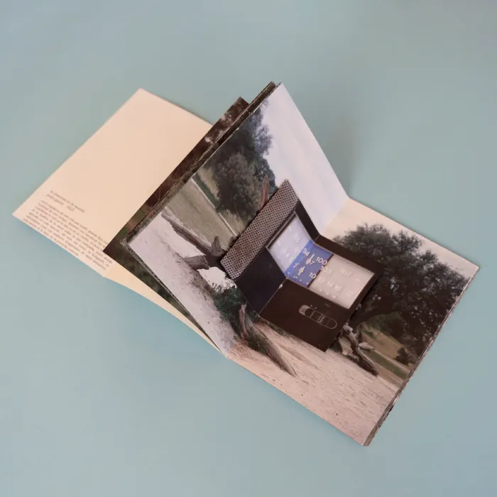 Interior del fotolibro "La tormenta es la muerte" del fotógrafo Jesús García