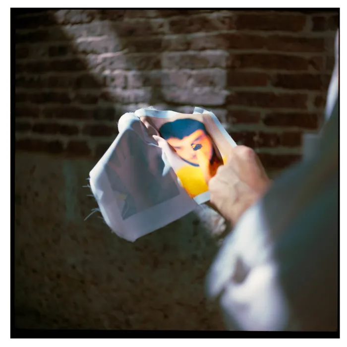 Interior del fotolibro "Memorias" de Jesús García.