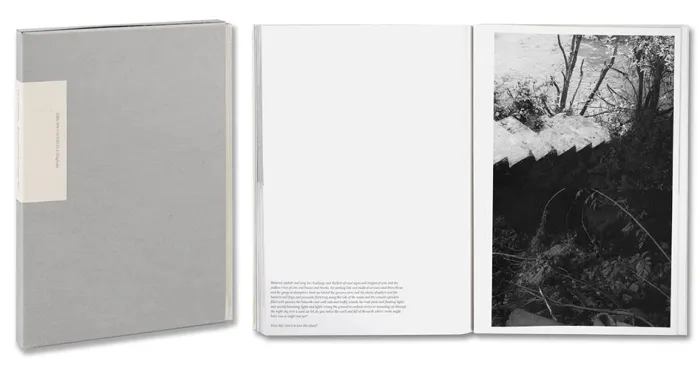 Cubierta e interior del fotolibro recomendado "The Inhabitants" de Raymond Meeks y George Weld.