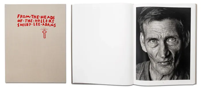 Cubierta e interior del fotolibro recomendado "From the Heads of the Hollers" de Shelby Lee Adams