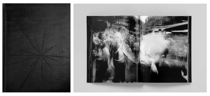 Cubierta e interior del fotolibro recomendado"Monument" de Trent Parke.