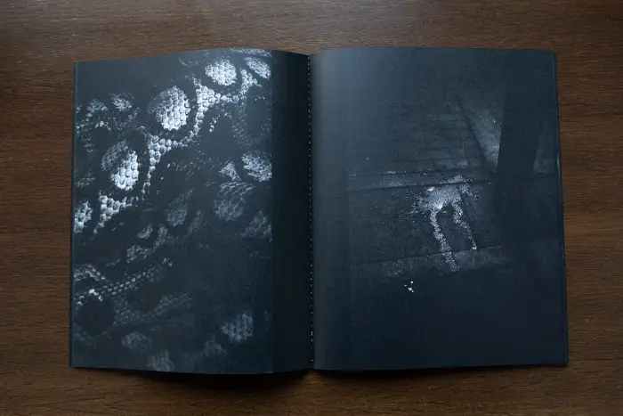 Interior del fanzine "La mala fortuna" de Alejandra Vacuii