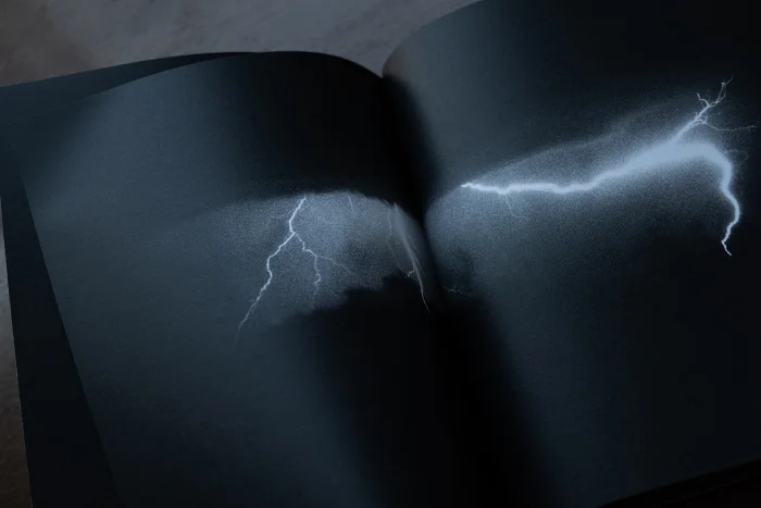 Interior del fanzine "La mala fortuna" de Alejandra Vacuii