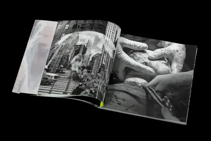 Interior del fotolibro "Free Jazz" de Ana María Ferris.