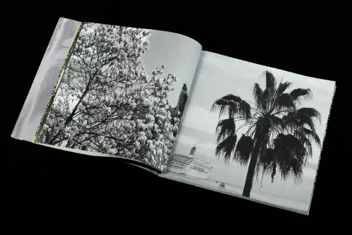 Interior del fotolibro "Free Jazz" de Ana María Ferris.