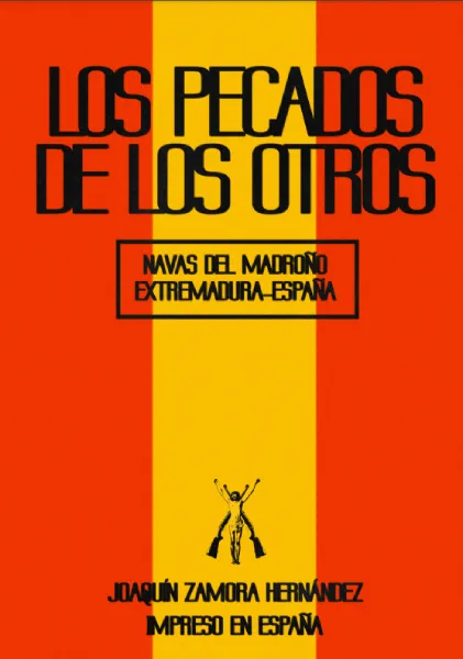 Cubierta del fotolibro "Los pecados de los otros" de Joaquín Zamora