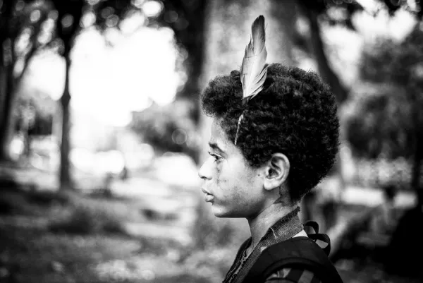 Interiro del fotolibro "Black" de Ernesto Costante.