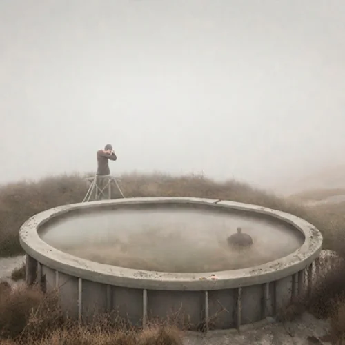 Fotolibro D-AI del dúo artístico Rojo Sache publicado por Muertedero.