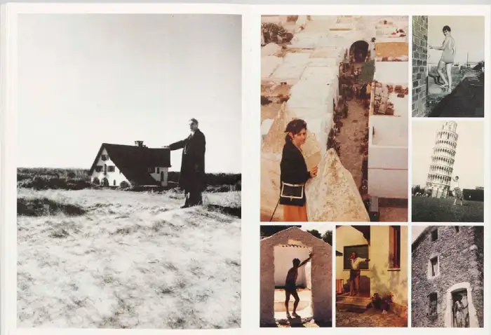 Interior del fotolibro Incomplete Encyclopedia of Touch