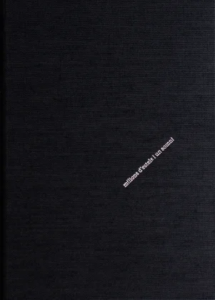 Cubierta del fotolibro Milions d'estels i un somni de Ció Prat i Bofill.