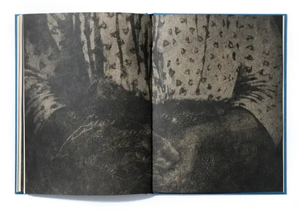 Interior del fotolibro Ctonio de Alessandra Calò.