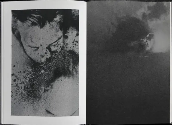 Interior del Cubierta del fotolibro "And Then There Was the Night" de Magdalena Wysocka & Claudio Pogo.