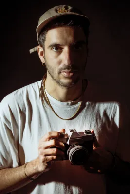 Autorretrato del fotógrafo Roberto Palomo.