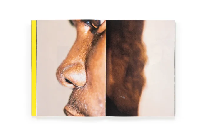 Interior del fotolibro "El menso metió la cabeza en un hormiguero" de Sofía Ayarzagoitia