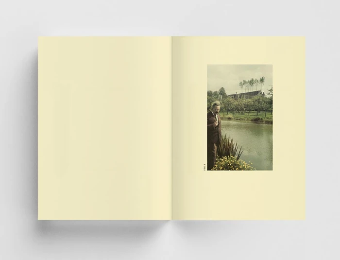 Interior del fotolibro "Flucht" de Espe Pons.