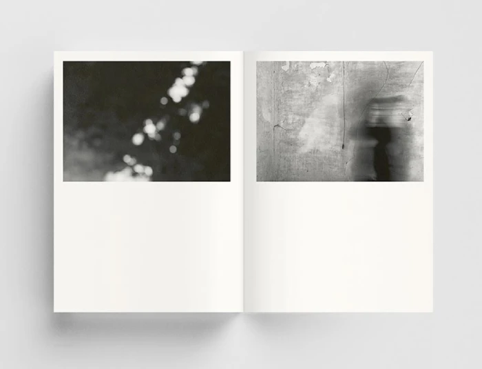 Interior del fotolibro "Flucht" de Espe Pons.